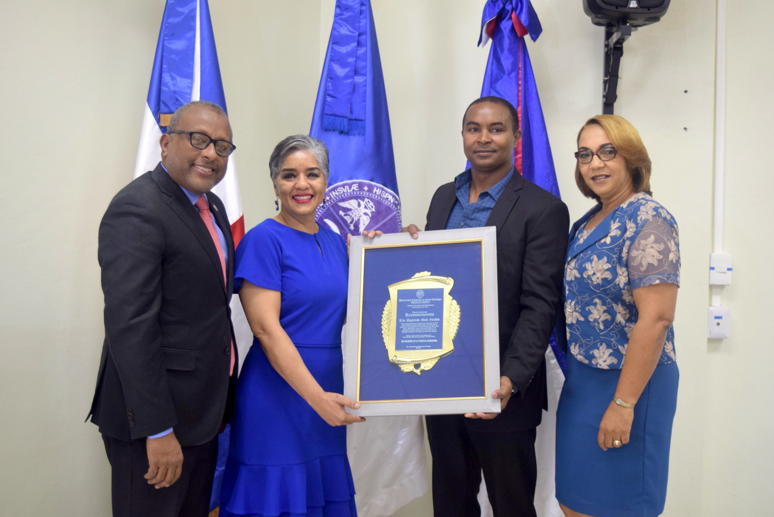 La UASD Centro San Juan de la Maguana reconoce a la Dra. María Garabito Ramírez