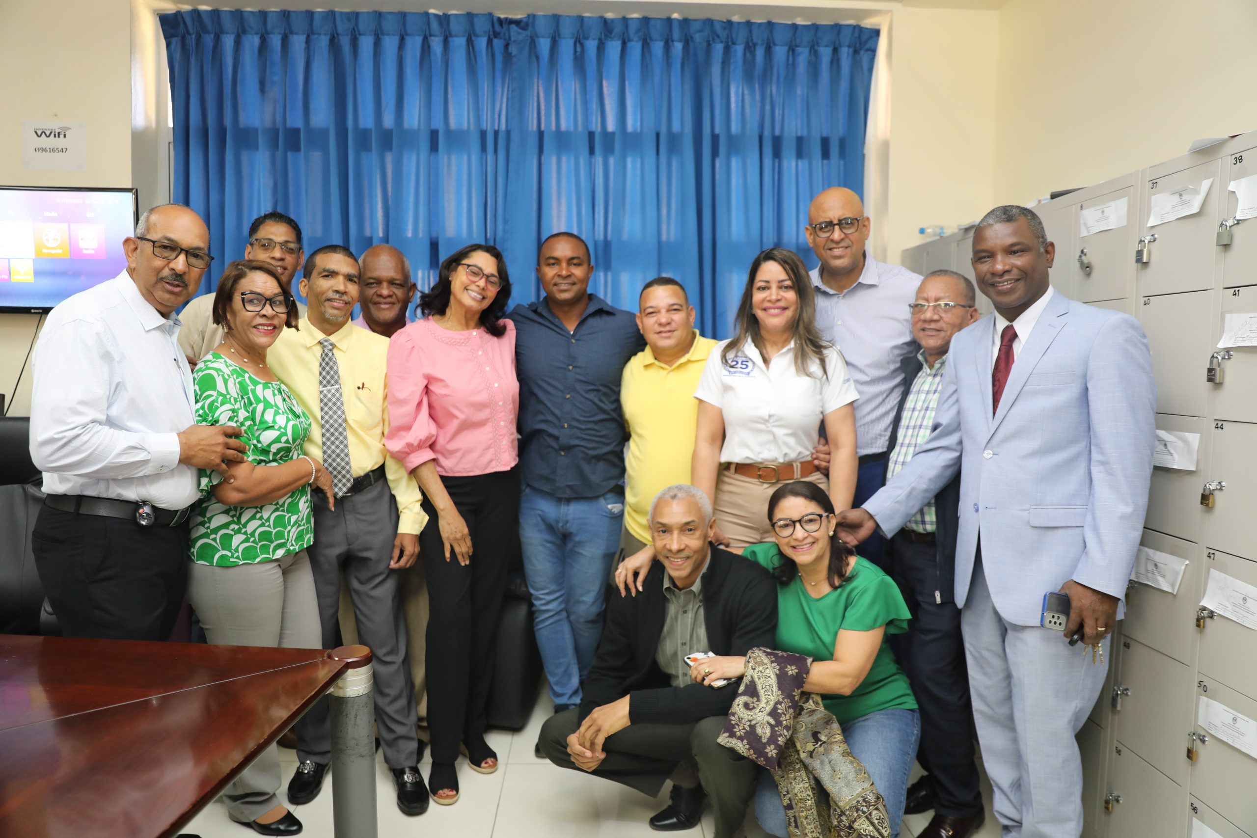 Compartir de bienvenida a docentes de UASD Recinto San Juan